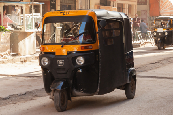 Electric Auto-rickshaw exterior