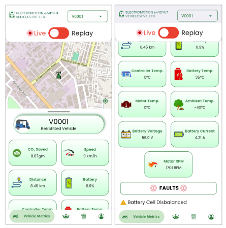 Diagnostix Android App Interface